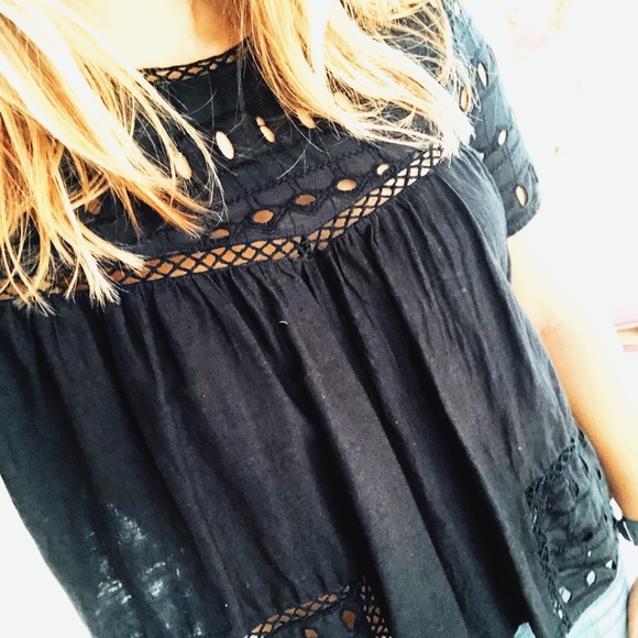 Navy blouse - Picture 1 of 2